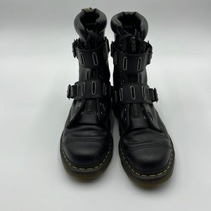 Broken in Doc Marten Boots